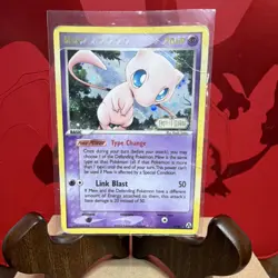Pokemon Mew 10/92 Legend Maker Reverse Holo Rare 70 HP Link Blast Card - Image 1