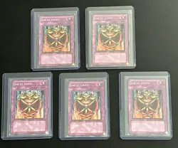 Yugioh Jar of Greed LOT 5 Cards SKE-047 SD3-EN029 YSD-EN036 3 are First Edition - Image 1