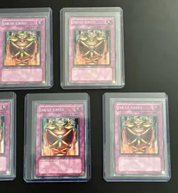 Yugioh Jar of Greed LOT 5 Cards SKE-047 SD3-EN029 YSD-EN036 3 are First Edition - Image 3