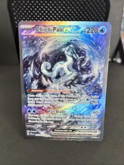 Pokemon TCG Chien-Pao EX Paldea Evolved Special Illustration Rare Card 261/193 - Image 1