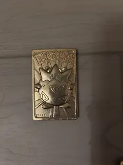 1999 Burger King Gold-Plated Pokemon Cards - Set of 4 - Image 3