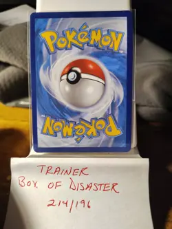Box of Disaster - 214/196 - Pokemon Lost Origins Secret Rare Card NM - Image 2