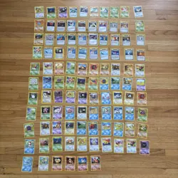 Lot of 106 MP Vintage Pokemon Cards - Image 1