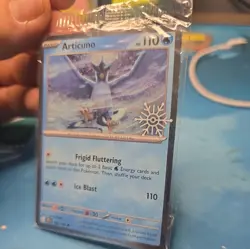 Articuno Pokemon TCG Journey Together Holiday Stamped Sealed 32/159 Card - Image 3