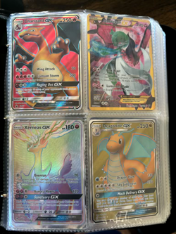 Pokemon Binder with about 400 cards and 40 sleeves. - Image 2