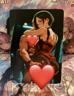 Matte Beautiful Waifu Handmade Card Goddess Story CCG Anime Double Sided - Image 1