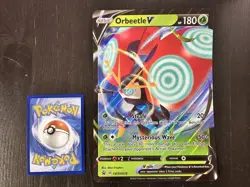 Lot of 5 Pokemon Jumbo Promo Cards – Orbeetle Polteageist Hatterene And Dubwool - Image 2
