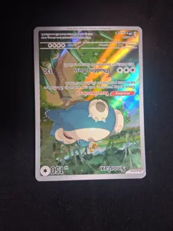 Snorlax Promo Holo SVPEN Pokemon Card 057 Basic Colorless HP 150 Attack 130 - Image 2
