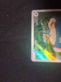 Snorlax Promo Holo SVPEN Pokemon Card 057 Basic Colorless HP 150 Attack 130 - Image 3