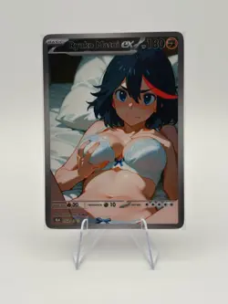Beautiful Waifu Card - Goddess ACG Custom DIY Fan Art Card (Ryuko Inspired) - Image 1