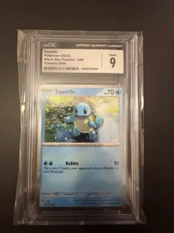 CGC 9 Squirtle - 048 (Cosmos Holo) 048 Sv: Scarlet & Violet Promo Cards Holo - Image 1