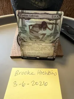 Curious Colossus (Showcase) Lorwyn Eclipsed Foil - Image 1