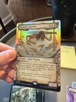 Curious Colossus (Showcase) Lorwyn Eclipsed Foil - Image 3
