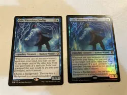 2 x mtg Gale Waterdeep Prodigy, 1 foil, Commander Legends Baldur's Gate - Image 1