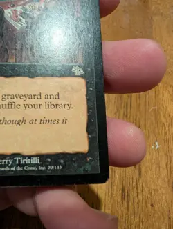 Magic: The Gathering Morality Shift Rare Judgment Sorcery Black Tiritilli - Image 4