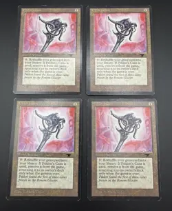 MTG Antiquities Playset of 4 Feldon's Cane - MP - Image 1
