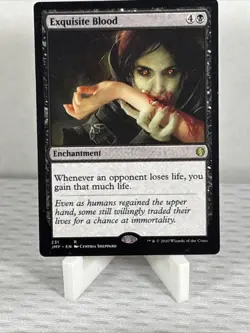 MTG Exquisite Blood Jumpstart Regular Rare NM 231 Magic The Gathering - Image 1