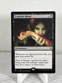 MTG Exquisite Blood Jumpstart Regular Rare NM 231 Magic The Gathering - Image 2