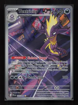 Toxtricity 103/094 Illustration Rare Phantasmal Flames Pokemon Near Mint - Image 1