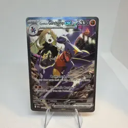 Pokemon Destined Rivals Cynthia's Garchomp EX 232/182 Special Illustration Rare - Image 1