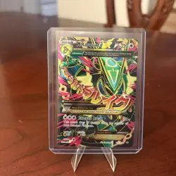 2015 Pokemon—M Rayquaza EX #105/108 XY Roaring Skies—Ultra Rare Holo LP/MP - Image 1