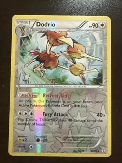 Dodrio 56/83 Reverse Holo Rare Pokemon TCG XY Generations HP - Image 1