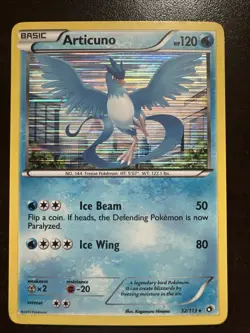 Articuno 32/113 Holo Rare LP Pokemon TCG Black & White Legendary Treasures - Image 1