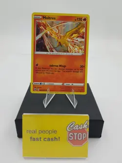 Moltres 021/172 Rare Holo Brilliant Stars Pokemon TCG Card - Image 1