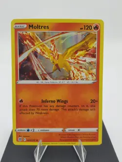 Moltres 021/172 Rare Holo Brilliant Stars Pokemon TCG Card - Image 2