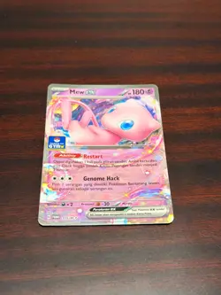 Pokemon TCG Bahasa Indonesia Language Mew ex Gym PROMO 015/M-P - Image 1