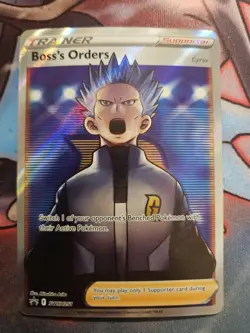 Pokemon TCG Boss's Orders SWSH 251 Promo Near Mint Sword & Shield - Image 1