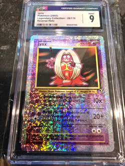 Pokemon Jynx 26/110 Reverse Holo Legendary Collection - CGC 9 Mint , psa - Image 1