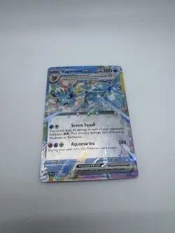 Vaporeon ex NM 023/131 Prismatic Evolutions Pokemon TCG Holo - Image 1