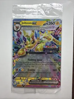 Jolteon ex 030/131 Prismatic Evolutions SEALED Promo | Pokemon TCG Surprise Box - Image 1
