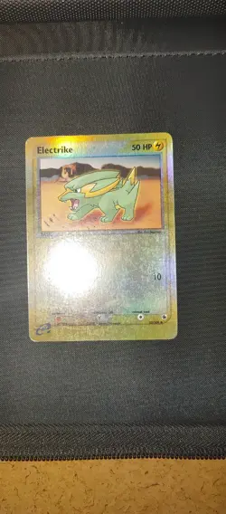 Pokemon TCG Electrike Ruby & Sapphire Reverse Holo 52/109 E Reader - Image 3