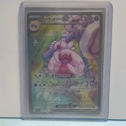 Pokemon Tinkaton EX 262/193 SV02 Paldea Evolved Special Illustration Holo HP 300 - Image 3