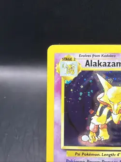 Alakazam 001/130 Base Set 2 Holo NM Pokemon TCG - Image 2
