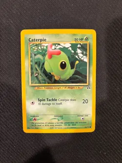 Caterpie 53/75 Pokemon Neo Discovery Unlimited Yuka Morii - Image 1