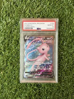 2021 Pokemon Japanese Sword & Shield Fusion Arts #105 Mew V - Image 1