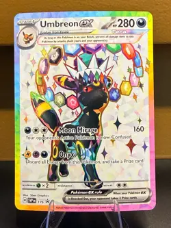 Pokemon TCG Umbreon EX 176 Black Star Promo Nm Near Mint Condition #176 - Image 1