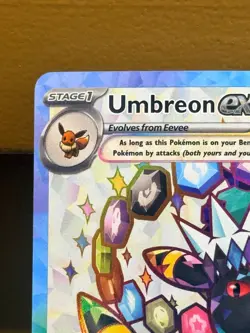 Pokemon TCG Umbreon EX 176 Black Star Promo Nm Near Mint Condition #176 - Image 2