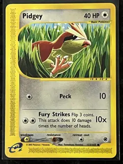 Pidgey - 123/165 Expedition 2002 - E-Reader WOTC - Pokemon TCG NM/LP+ - Image 1