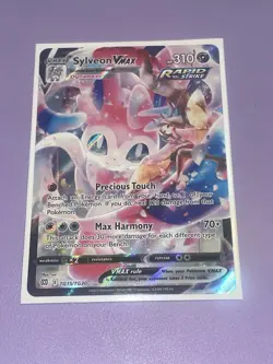 Pokemon SWSH09: Brilliant Stars Trainer Gallery Sylveon VMAX TG15/TG30 - Image 1