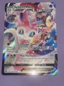 Pokemon SWSH09: Brilliant Stars Trainer Gallery Sylveon VMAX TG15/TG30 - Image 2