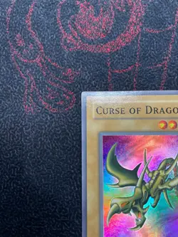 YUGIOH Curse of Dragon LOB-066 1ST EDITION SUPER RARE VLP/NM - Image 3