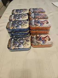 One Piece English Bandai TCG Volume 2 Mini Tins Factory Sealed Lot Of 20 OP-13 - Image 2