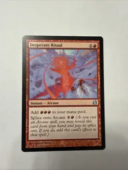 Desperate Ritual Modern Masters Regular MTG Card Near Mint Condition - Image 1