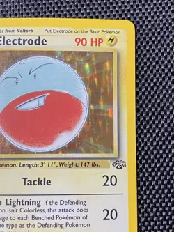 Electrode 1st Edition Holo Rare Jungle 2/64 Pokemon TCG Card- MP Condition - Image 3