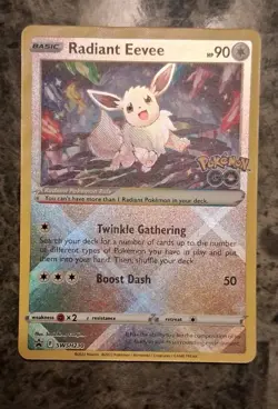 Radiant Eevee SWSH230 SWSH: Sword & Shield Promo Cards Holo - Image 1
