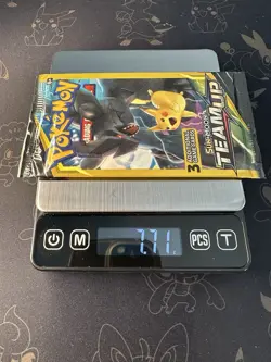 Rare Pokemon Team Up 3 Card Factory Sealed Booster Pack HEAVY 7.71g - Image 1